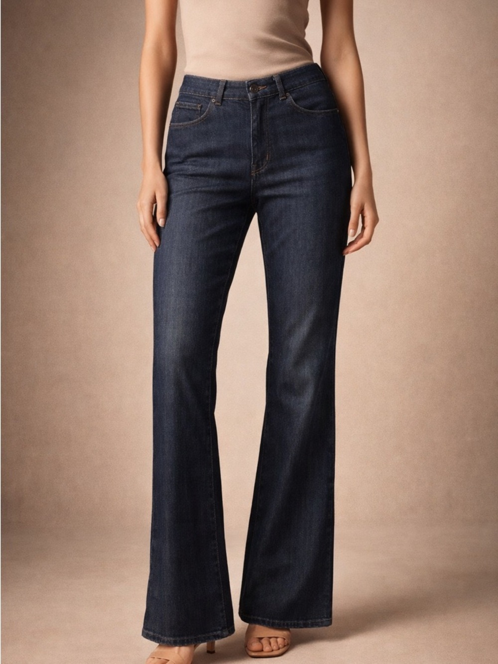 Jag Jeans Women’s Dark Blue Flare Denim